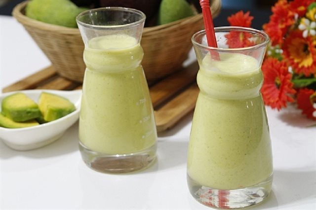 Sinh Tố Bơ Sữa Chua Ngọt Ngậy