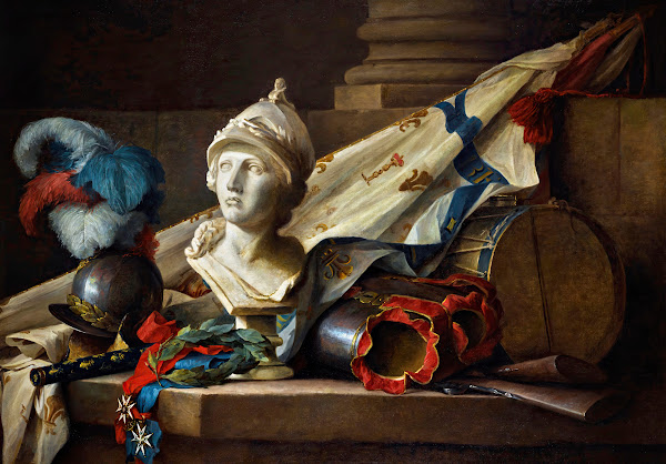 Bodegón Con Busto De Minerva 1777
