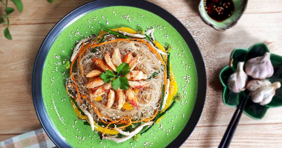 Miến cua (ghẹ) ngũ sắc