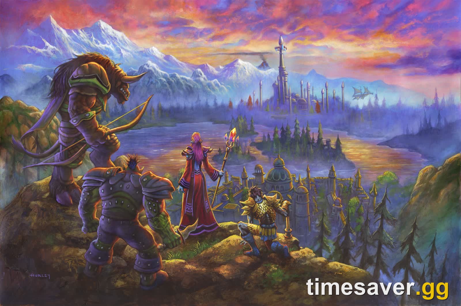 World of Warcraft: Forever key art — the reimagined original Azeroth