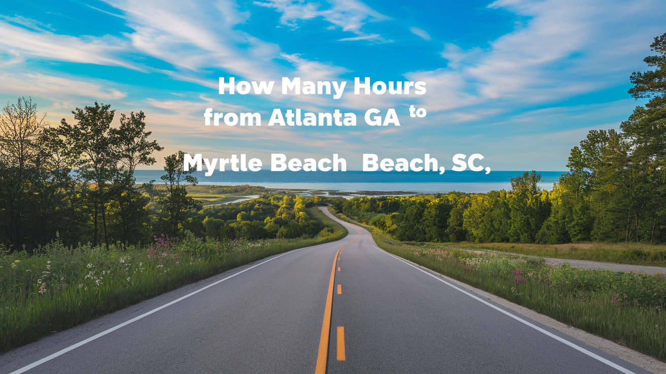 How Many Hours from Atlanta GA to Myrtle Beach SC