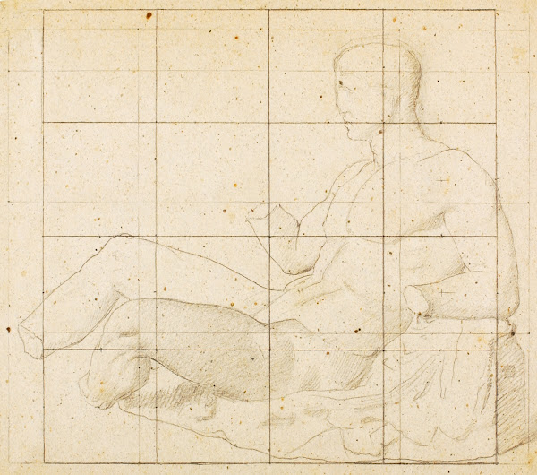 Theseus from the Parthenon Pediment ca 1860