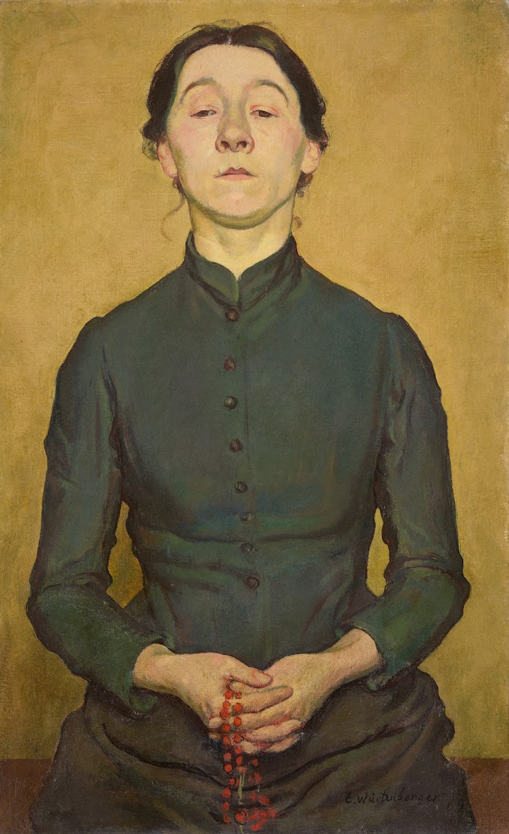 Praying woman 1919