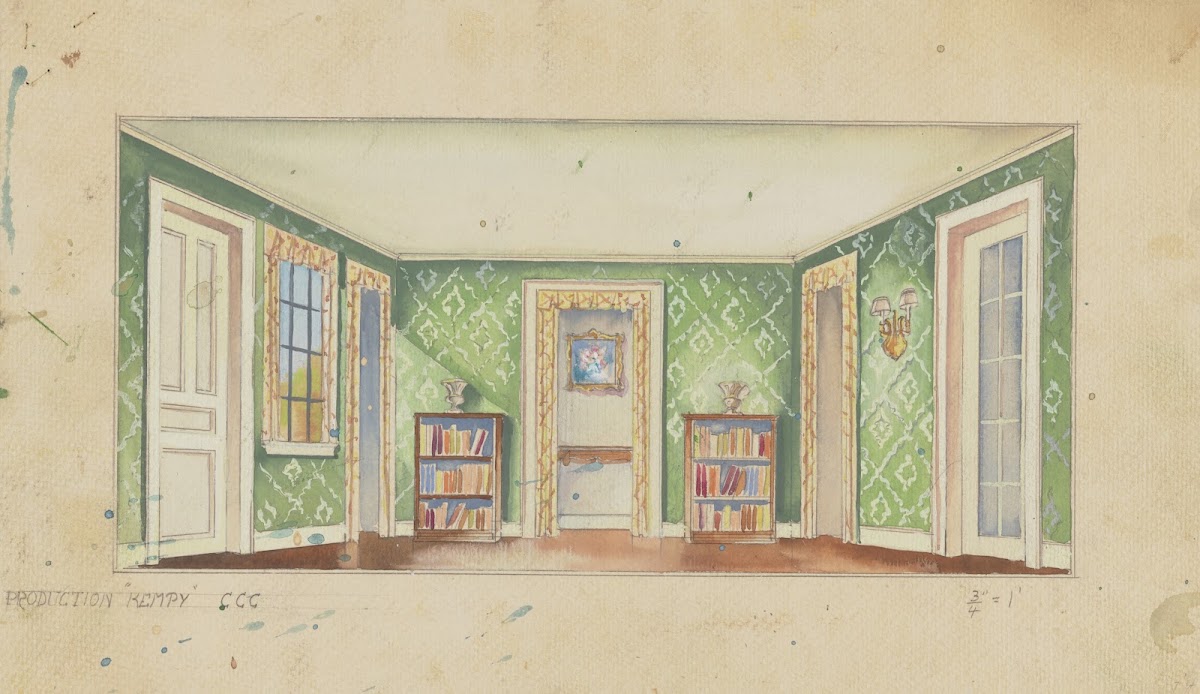 Kempy Sketch no 2A Domestic Interior 1934 1943