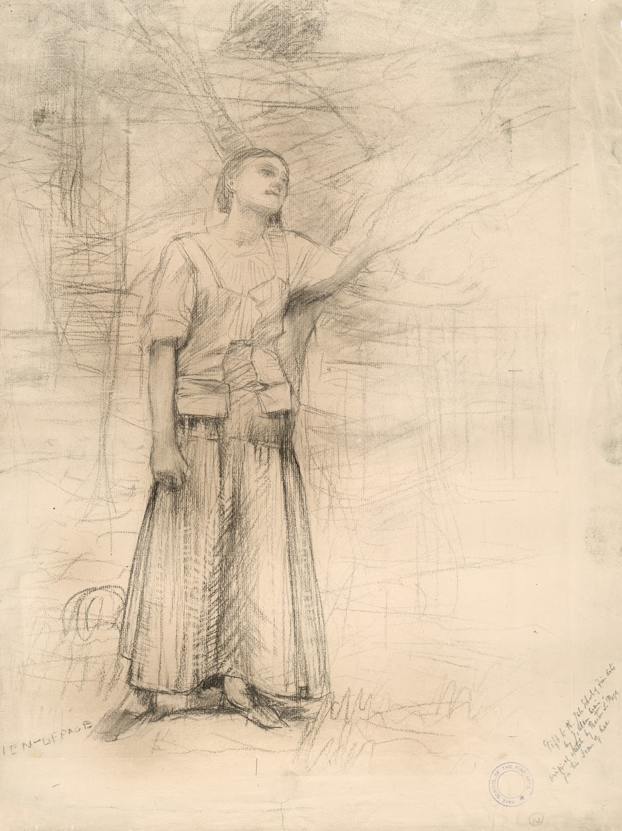 Study for Joan of Arc 1879