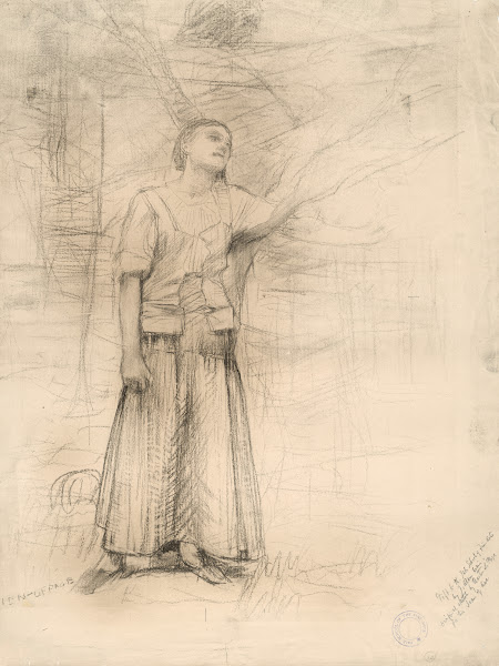 Study for Joan of Arc 1879