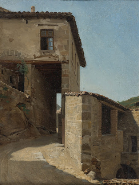 VIEW DU MALLEVAL LOIRE 1870