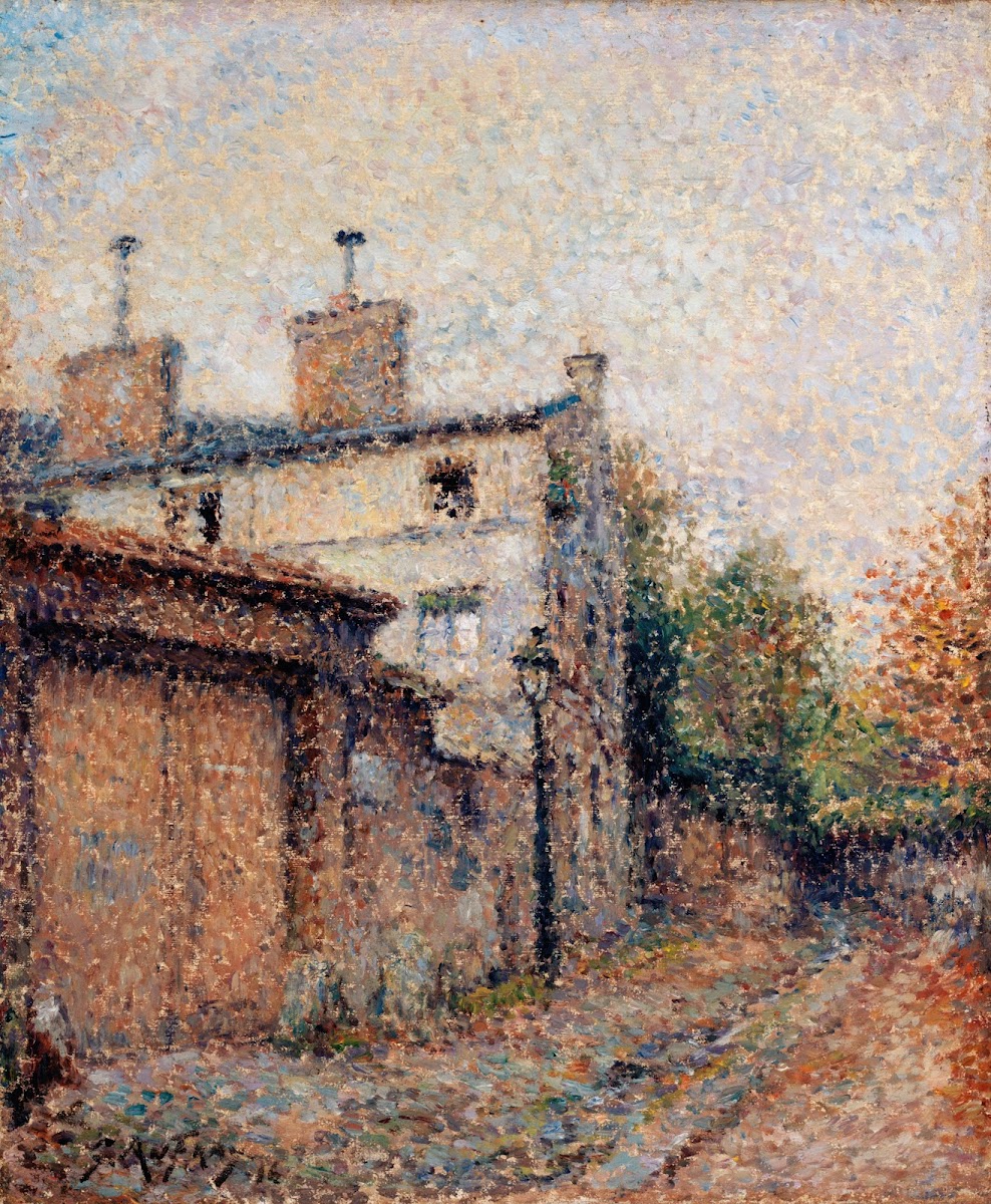 La maison de Balzac rue Berton à Passy 1916