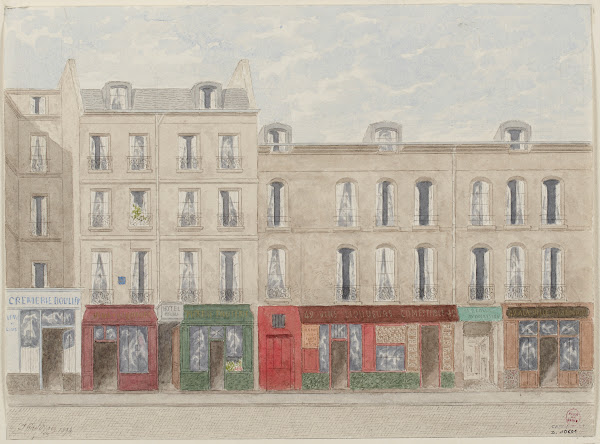 Rue Beaubourg nº47 et 49 3ème arrondissement