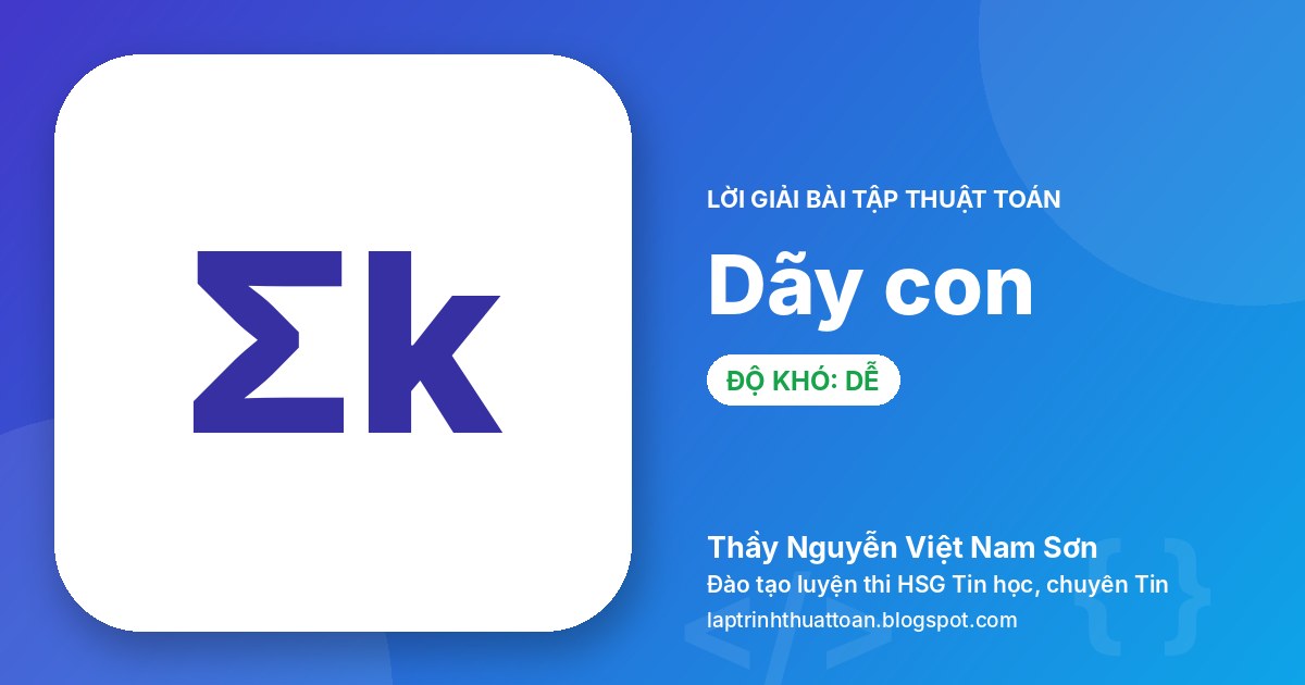 Dãy con