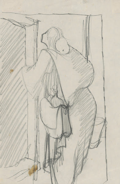 Woman with a Child on her Back 19401944