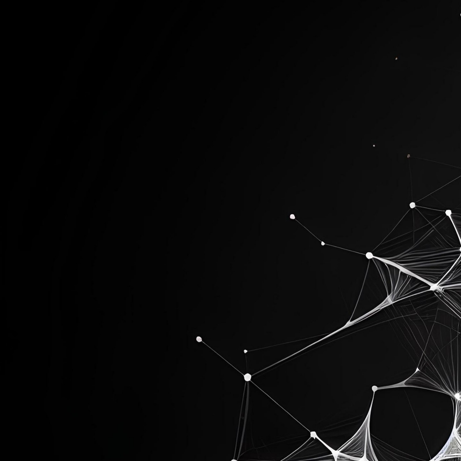 Download Abstract White Plexus Network 2K iPhone