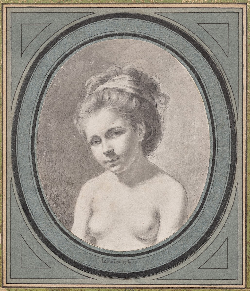 Bust of a Nude Woman 1780