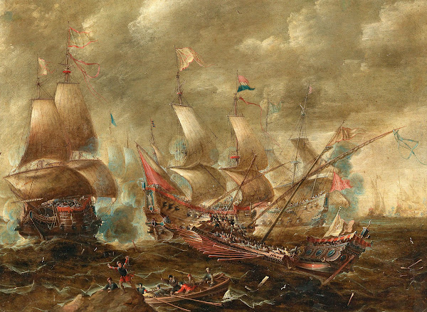 A naval battle