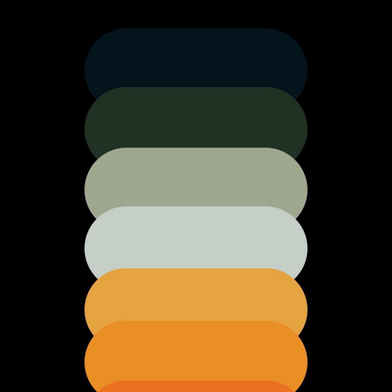 Download Minimalist Retro Color Palette Full HD iPhone