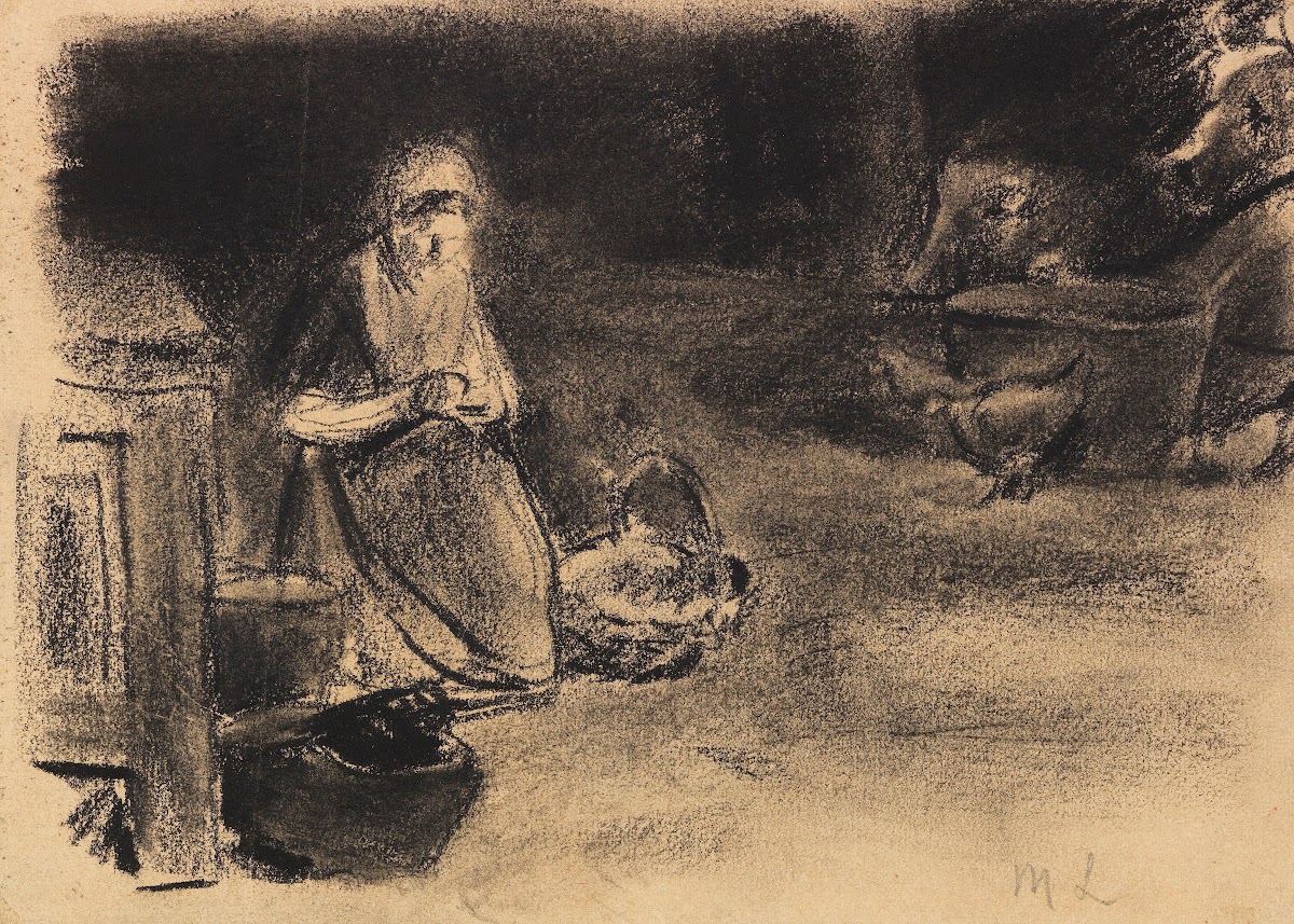 Bäuerin im Los Huus 1884