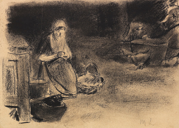 Bäuerin im Los Huus 1884