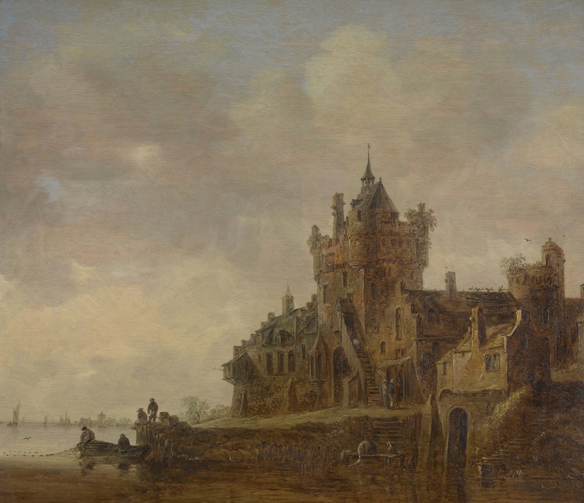 Old Castle Gate in Nijmegen 1648