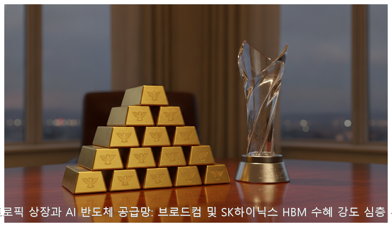 앤트로픽 상장과 AI 반도체 공급망: 브로드컴 및 SK하이닉스 HBM 수혜 강도 심층 분석 핵심 안내 및 분석 인포그래픽 (2)