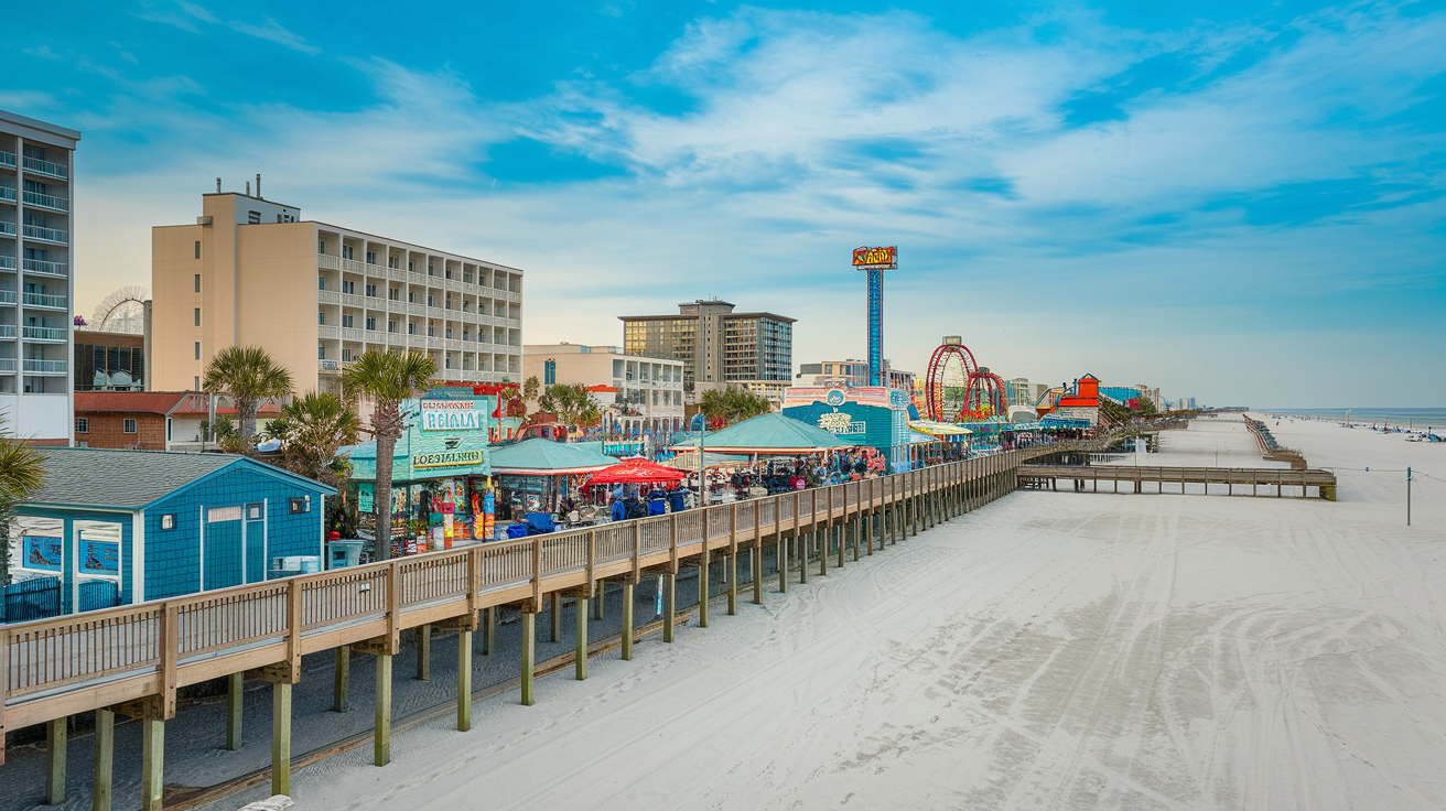How Far Is the Boardwalk to Myrtle Beach Resort?