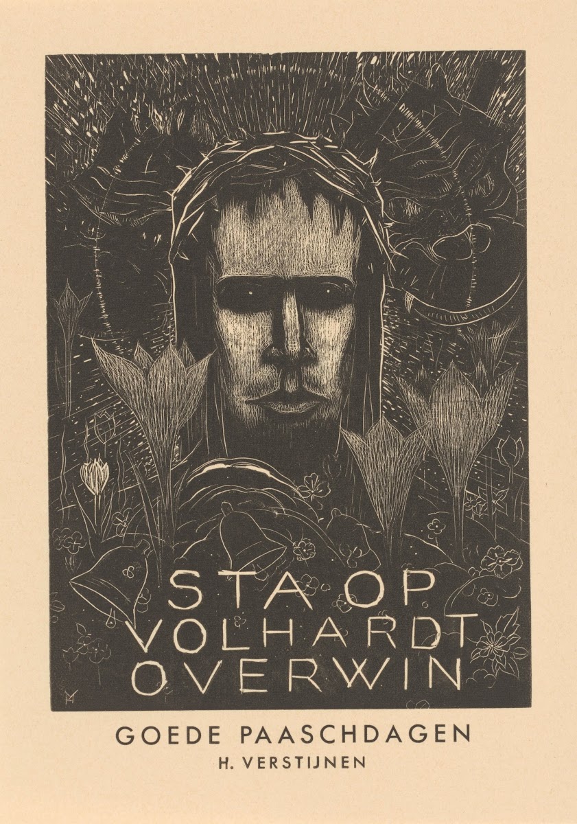 Paaskaart van Henri Verstijnen 1892 1940