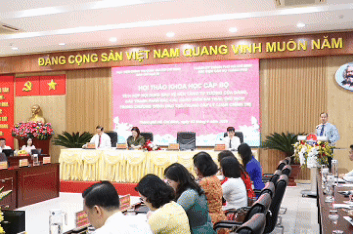 Tích hợp nội dung bảo vệ nền tảng tư tưởng của Đảng trong đào tạo lý luận chính trị - Báo Sài Gòn Giải Phóng