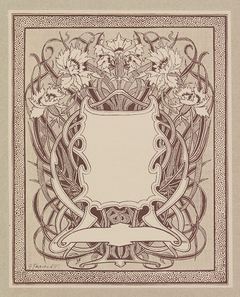 Compositions ornementales pour le cuir et la pyrogravure Pl25 1904