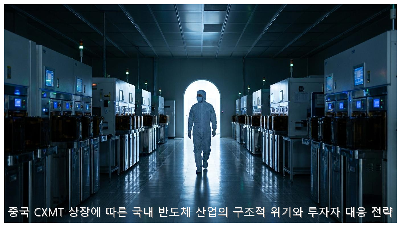 중국 CXMT 상장에 따른 국내 반도체 산업의 구조적 위기와 투자자 대응 전략 핵심 안내 및 분석 인포그래픽 (5)