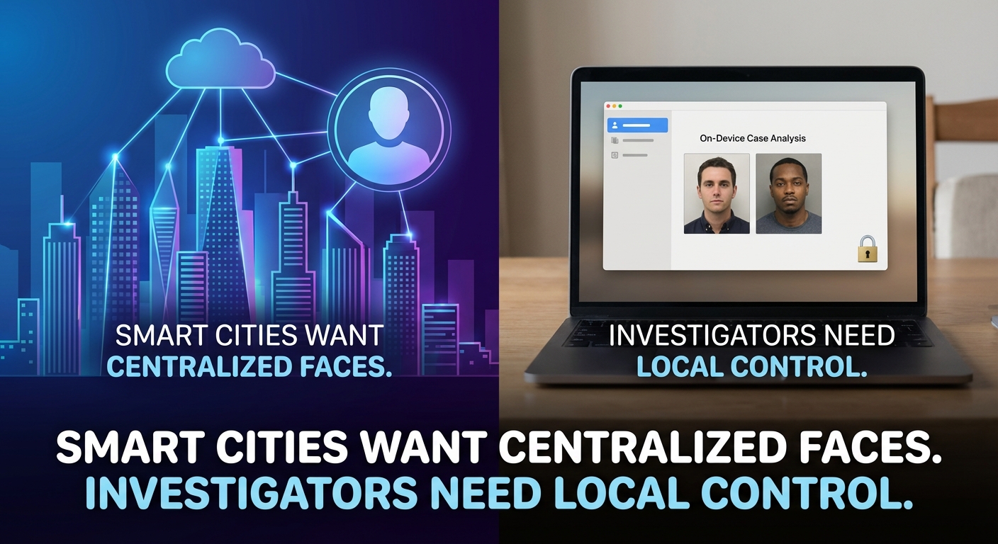 On-Device Facial Biometrics: Why Investigators Should Go Local