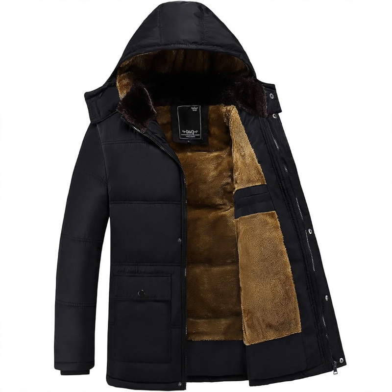 Men's winter jacket, insulated and warm, for men