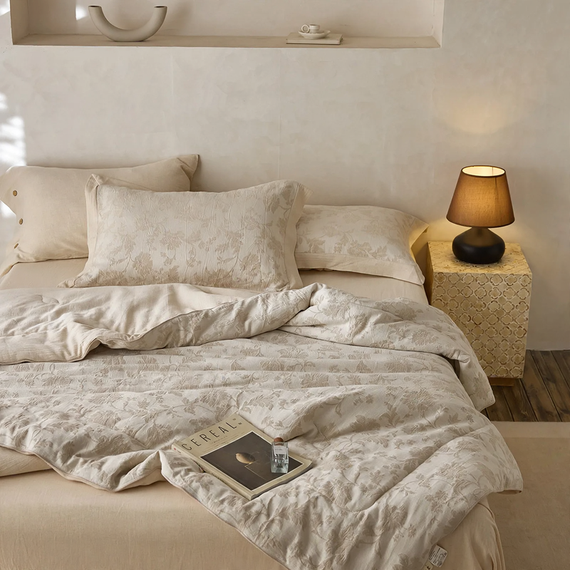 Blanket, Cotton, Soy Fiber Filling, All-Season