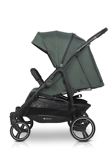 Stroller for twins Euro-Cart Doblo 2024 Jungle