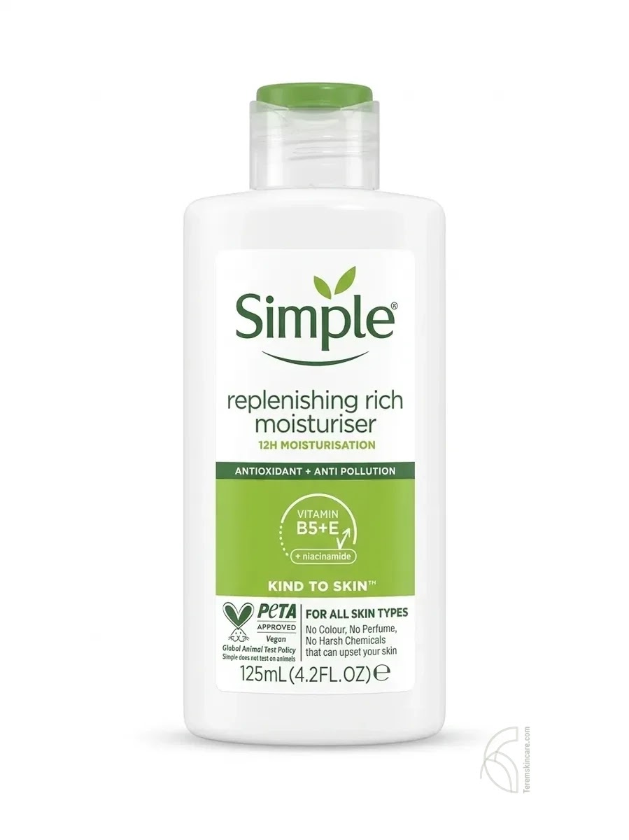 Simple Replenishing Rich Moisturizer 125ml