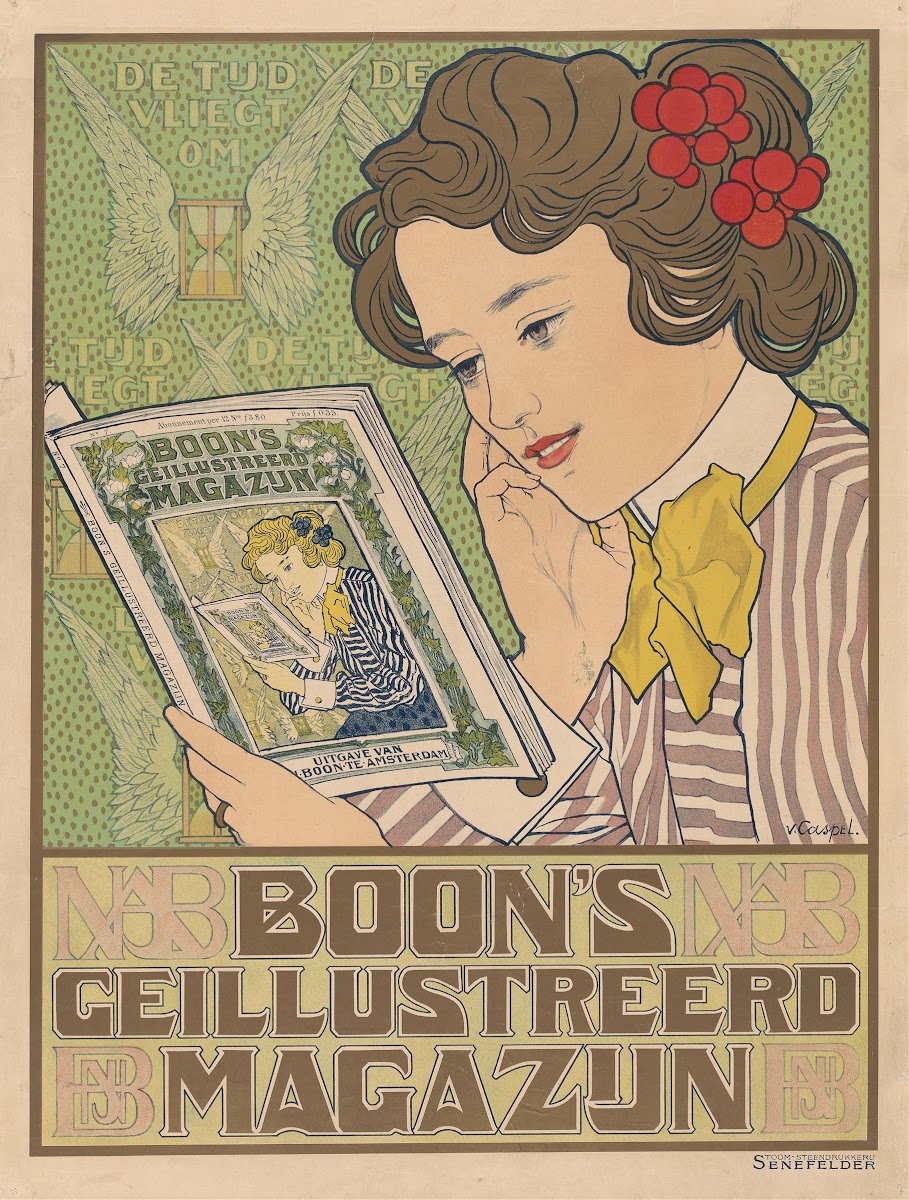 Poster For Boons Illustrated Magazine 1899   1909