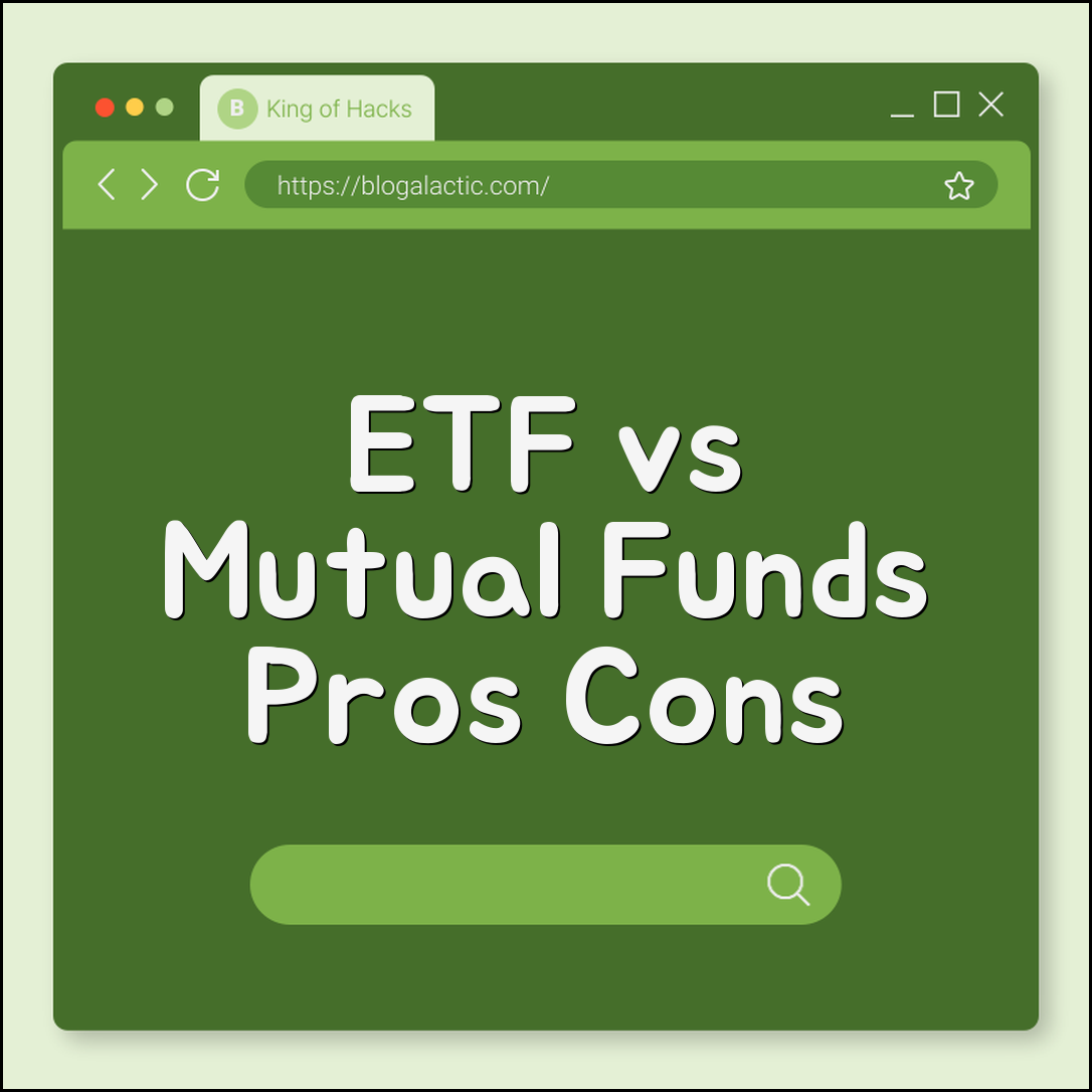 ETF vs. Mutual Funds: Pros, Cons, and Expense Ratios Compared (Vanguard, Index Funds, Active Management)