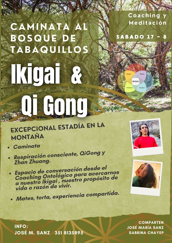 Caminata al Bosque de Tabaquillos: Ikigay y Qui Gong