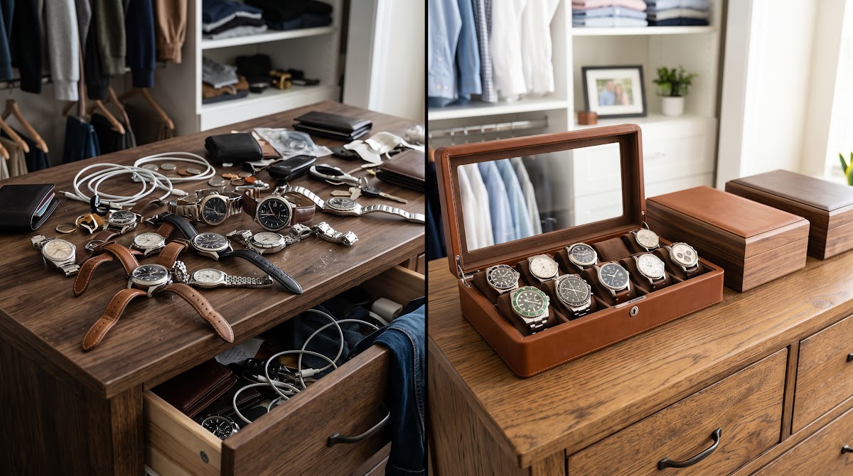 Best Watch Boxes for Men's Accessories (2026) - BEFORE-AFTER / FINAL VERDICT