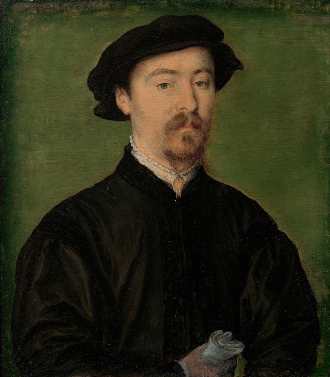 Portrait of a Man with Gloves 154045