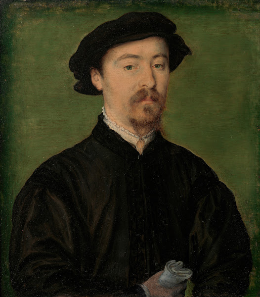 Portrait of a Man with Gloves 154045