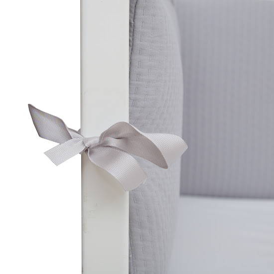 Бампер Twins Cotton 240 см сірий