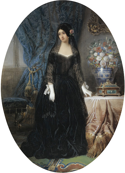 Portrait de Marie Duplessis la Dame aux camélias