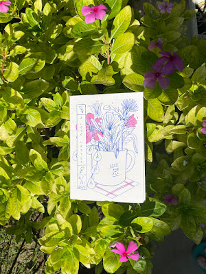 Love and all. (A6 folded Zine + A3 Poster on the other side)