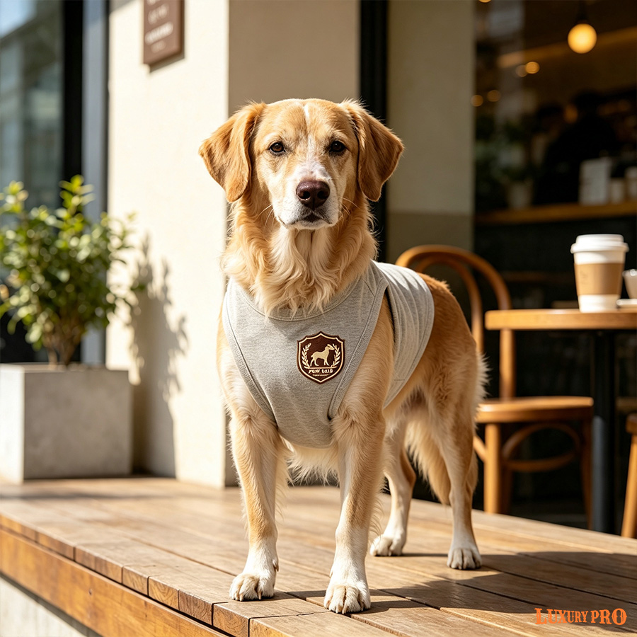 AOP Pet Dog Short Sleeve