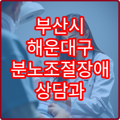 부산시 해운대구 분노조절장애 상담과 심리 안정 프로그램 전문 센터