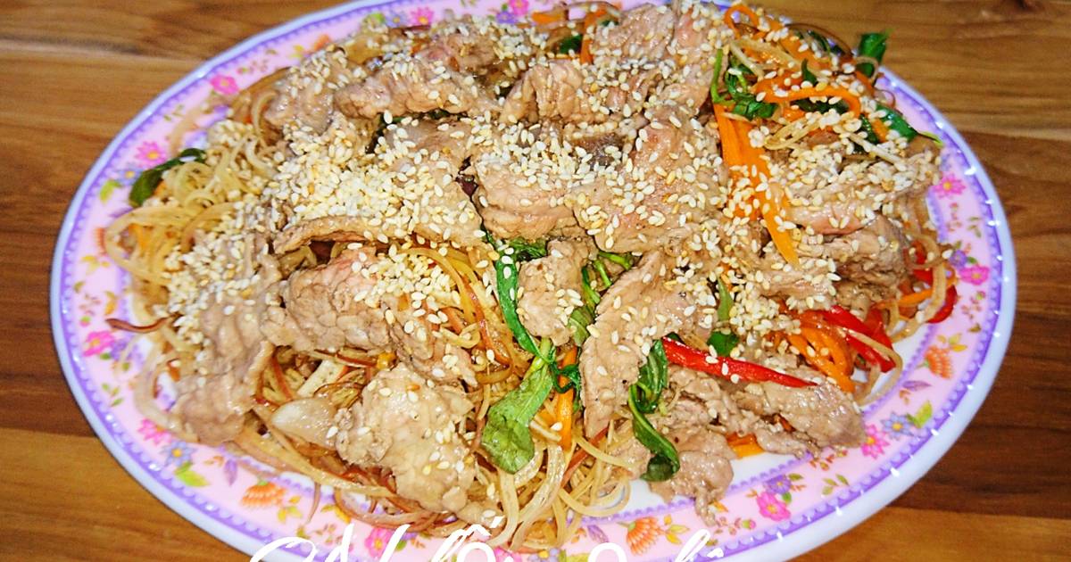 Gỏi bò bắp chuối