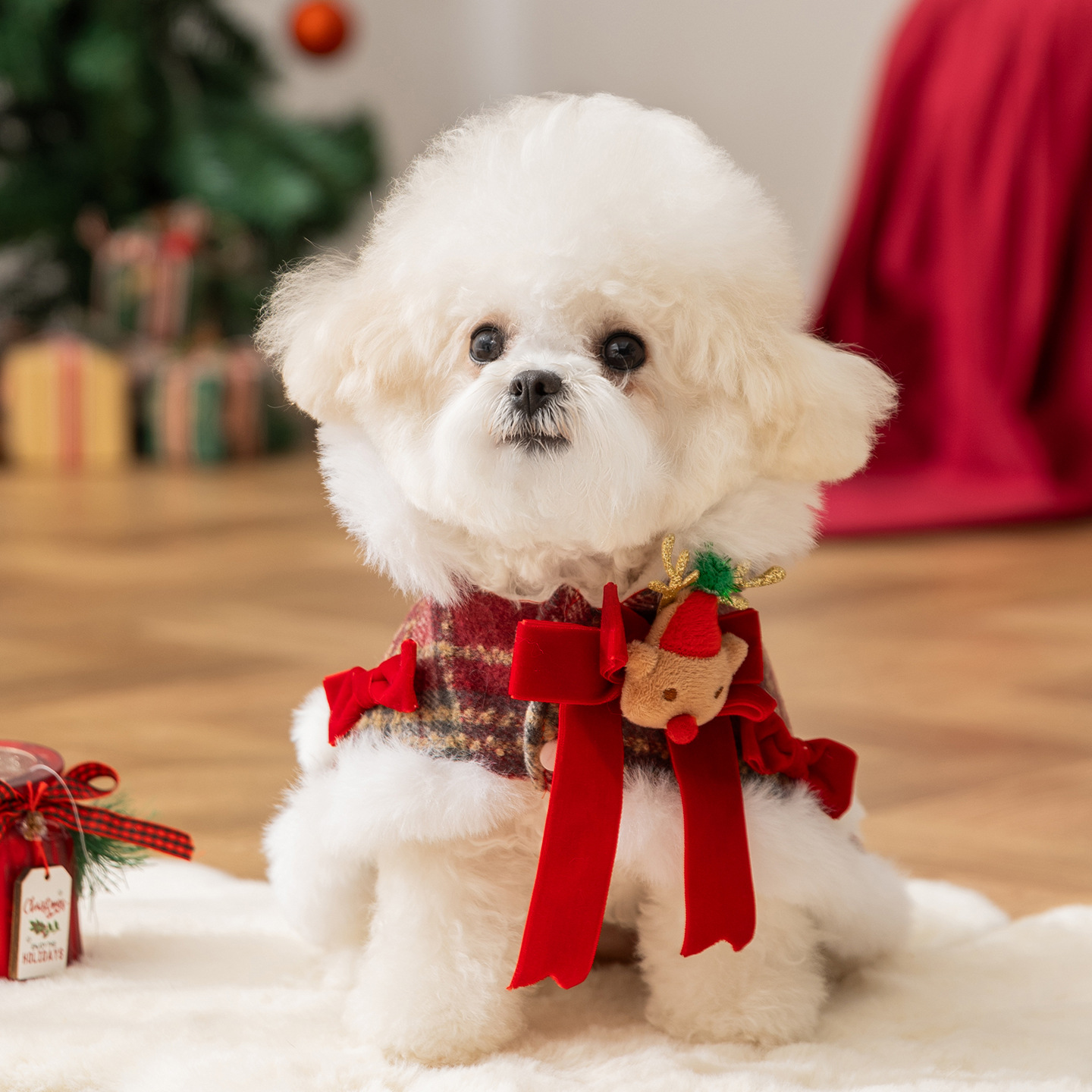 Wattierte Umhangweste für Hunde und Katzen