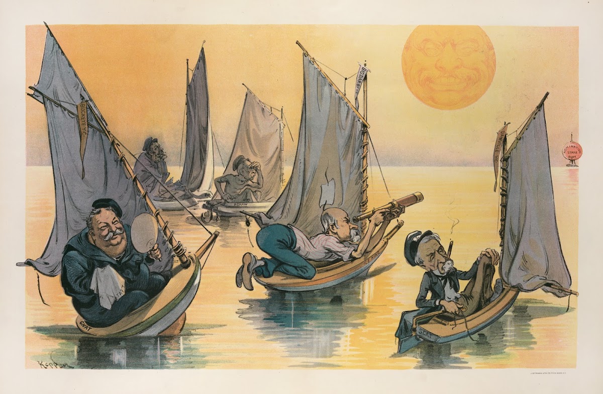 A drifting match 1906
