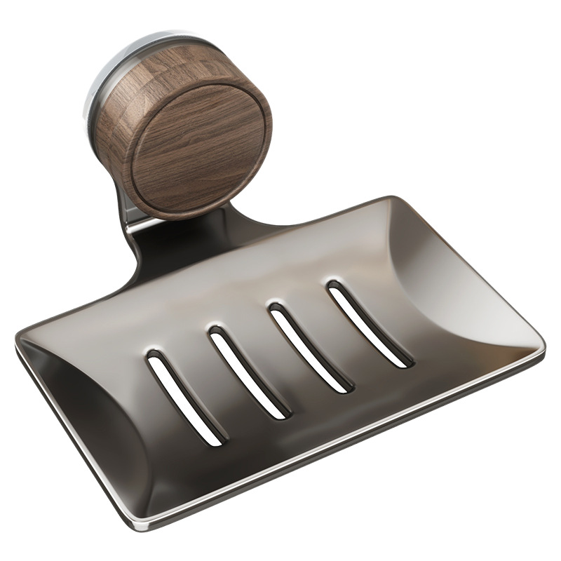 Wandmontierte Seifenschale mit Saugnapf