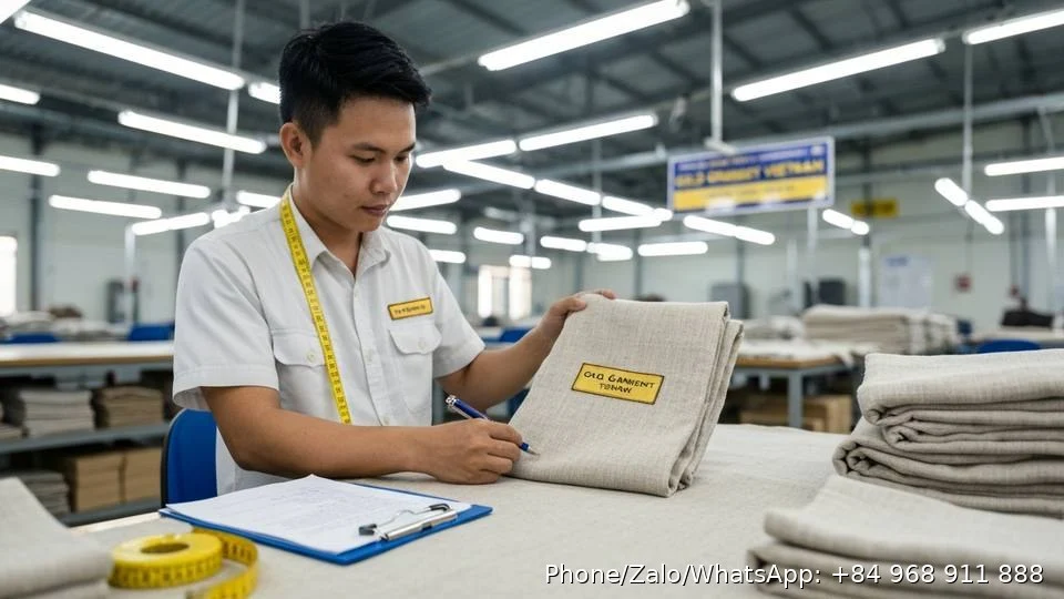 Linen Fabric Manufacturing - Gold Garment Vietnam