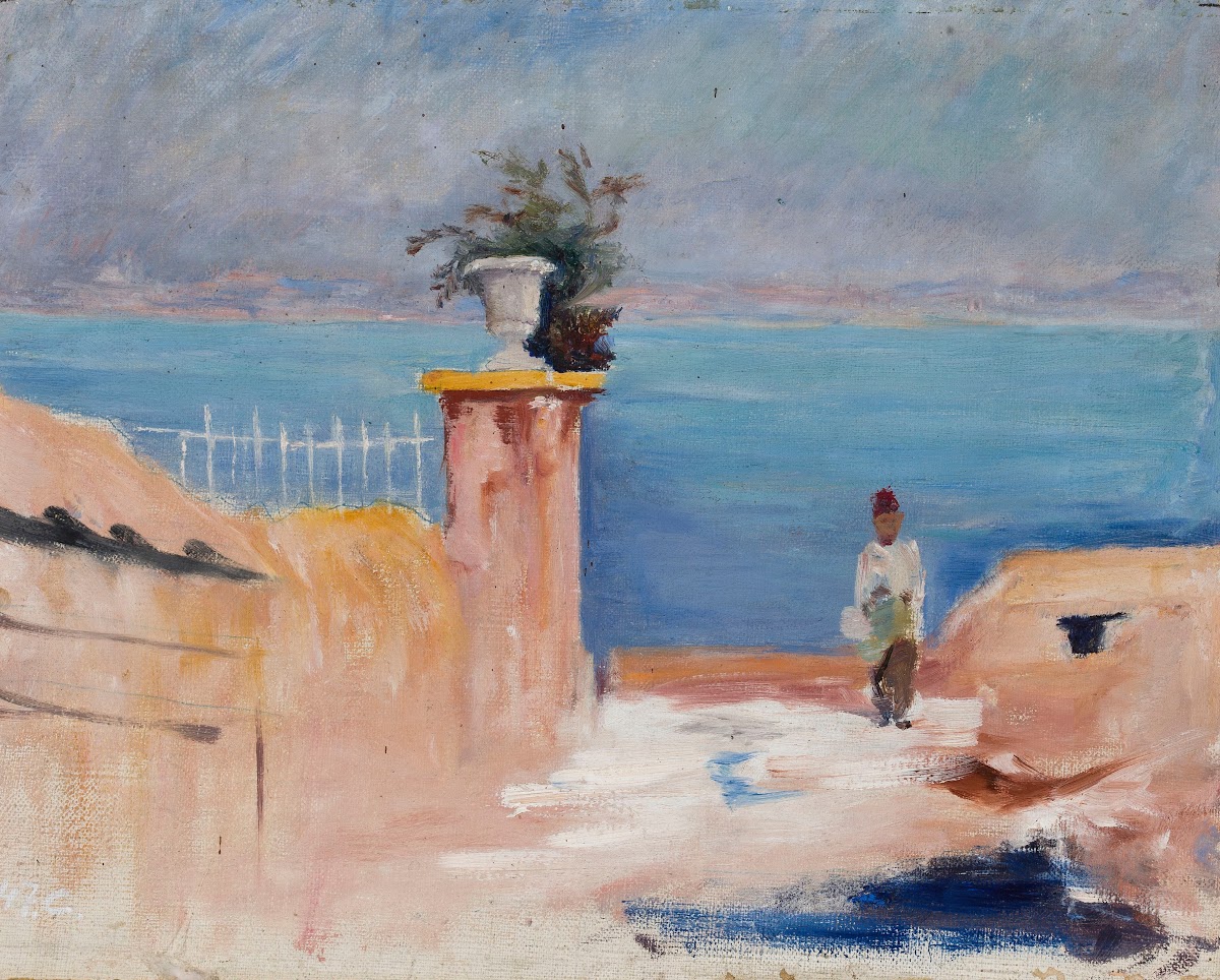 View of Constantinople From the journey to Constantinople 1893